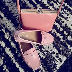Coach Leather Loafers size 9 + New Purse